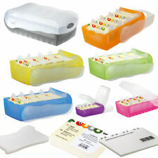 HAN Karteikasten CROCO A7 Lernkartei Karteibox 100 Karteikarten Lernen Box