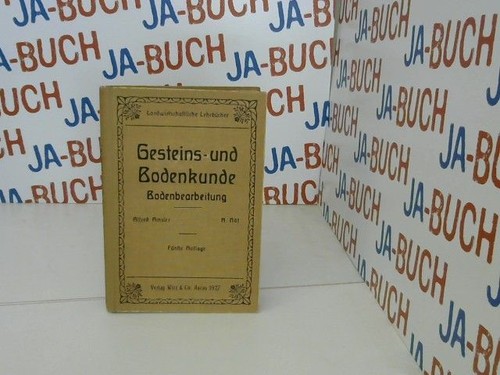Gesteins und bodenkunde - gesteins-,