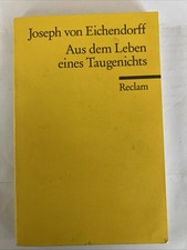 Aus dem Leben eines Taugenichts von Joseph Von Eichendorff (Taschenbuch) 21