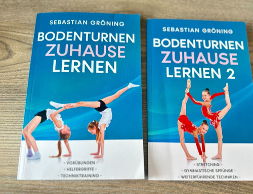 Bodenturnen zuhause lernen 2 - bodenturnen, 1+2