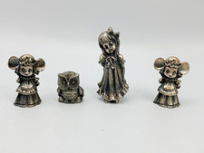  Zinn Figuren, 4x Sammlung