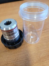 Verkaufe Mikroskopobjektiv PLAN X Planachromat 4x NA 0,1 RMS-Gewinde-Gebraucht