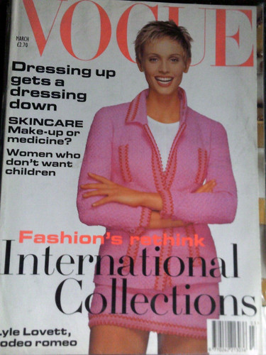 Vogue march 1994 lovely - -,