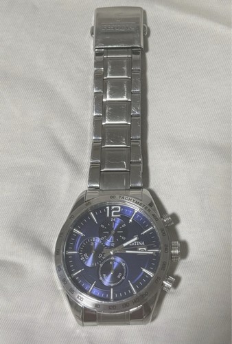 Festina herrenuhr 42mm silber - festina,