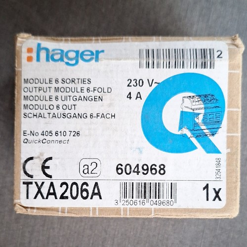 Hager txa206a ausgangsmodul - hager,