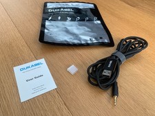 DUKABEL USB-A auf 3.5mm Klinkenstecker Kabel für Kopfhörer oder Lautsprecher