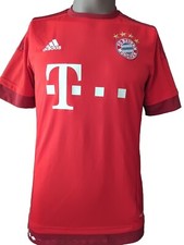 FC ⚽Bayern⚽ München Trikot M Saison 2015 TELEKOM Fussball Triko Sport Shirt Rot