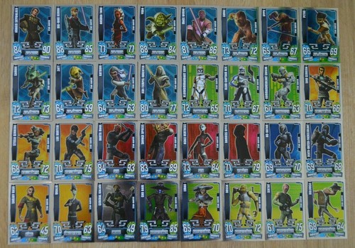 Force attax clone wars - force,