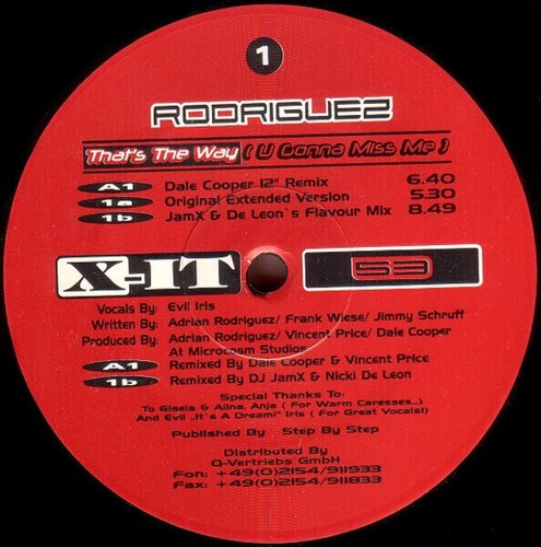 Rodriguez thats the way - rodriguez,
