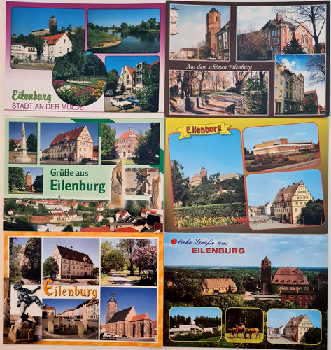 Eilenburg postkarten lot - 6,