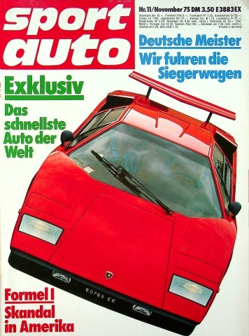 Sport auto 1975 ford - sport, 11/1975