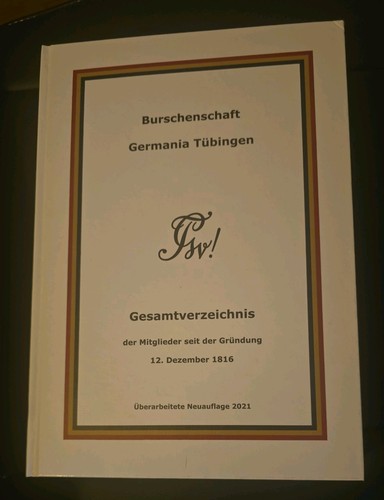 Rar burschenschaft germania - rar,