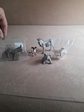 5, Schleich Figuren, Koala Zebra, Esel, Lämmchen