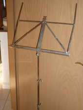 Notenständer Musikständer Notenhalter Orchesterpult Metall faltbar