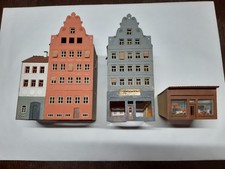 FALLER H0 Konvolut Altstadthäuser 3 Stück gebaut Bastlermodelle