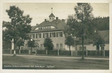 Ansichtskarte Gasthof Schwarzenhammer bei Selb Bayer. Ostmark   (Nr.9228)