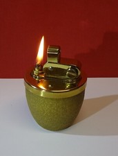 Altes ERHARD & SÖHNE Tischfeuerzeug Benzinfeuerzeug Lighter TOP DESIGN Brennt!