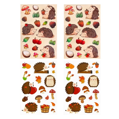 Herbst sticker igel - sticker,