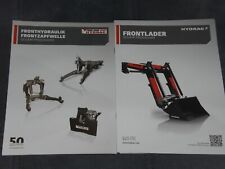 HYDRAC Frontlader, Fronthydraulik Gesamtprogramm Prospekte 2024, 2020 ( 25060 )