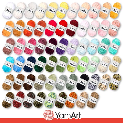 Yarnart 100 g dolce - 5,