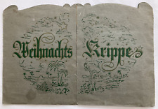 Vortmeyer Aufsteller "Weihnachtskrippe", 50er Jahre, komplett