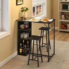 Bartisch mit barhocker - bartisch,