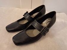 TAMARIS Riemchen Pumps Gr. 39 NEU schwarz Usedlook Leder