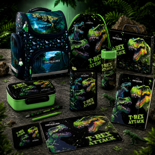 9in1 dinosaurier schulrucksack - 9in1,