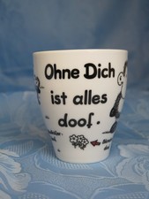 Kaffeebecher Pott Tasse Ohne