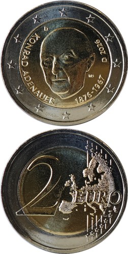 Deutschland germany 2 euro - deutschland/germany, €