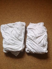 2x Ikea Spannbettlaken Bettlaken Varvial 90x200 cm Baumwolle getönt