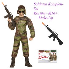 Soldat kostüm set kinder - set,