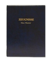 Zeugnismappe viele Farben