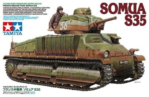 Tamiya 35344 somua s35 - tamiya, 1/35