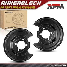 2x Spritzblech Bremsscheibe