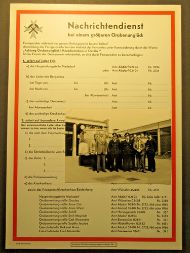 Bergbau foto dokument - ⚒, foto+dokument