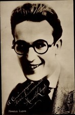 Ak Schauspieler und Komiker Harold Lloyd, Portrait - 11406727