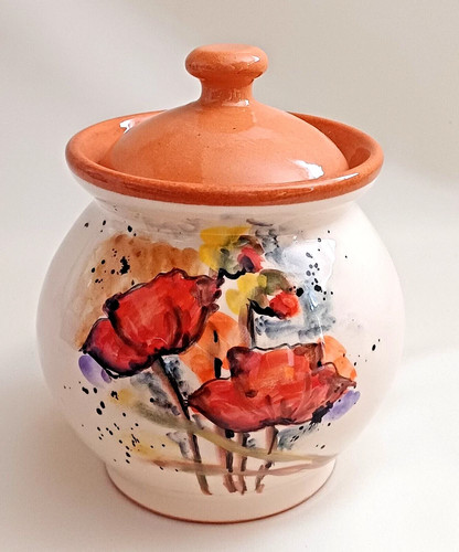 Ungarische blumen keramik - ungarische,