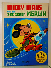 1972 * Comic * Mickys Reisen durch die Zeit * Zauberer Merlin * Hardcover