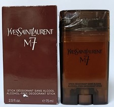 YVES SAINT LAURENT M 7  POUR HOMME 75  ML DESODORANTE STICK SIN ALCOHOL