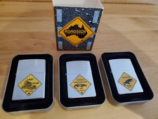 3 Zippo Feuerzeuge Original