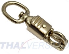 10 Stück Panikhaken Messing