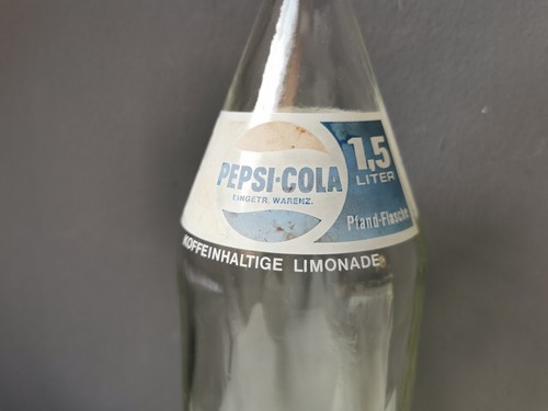 Pepsi cola glasflasche - pepsi,