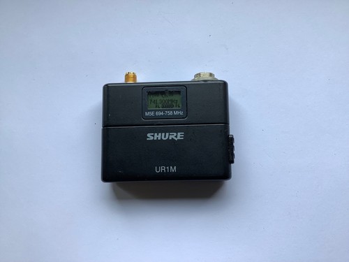 Shure ur1m m5e belt - m5e, pack