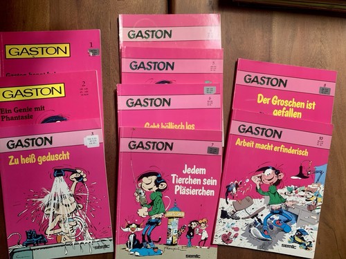 Gaston comic kleine - kleine, sammlung