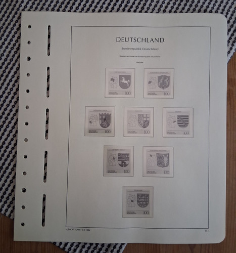 Leuchtturm vordruckblätter - -,