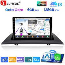 9'' Autoradio Android 13 Carplay Für BMW X3 E83 2004-12 GPS Navi WIFI BT SWC KAM