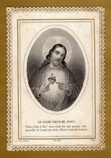 SPITZENBILD Heiligenbild