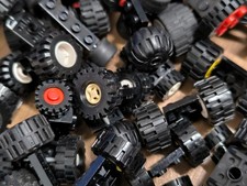 Lego® 20 Reifen Räder - 10 Achsen Fahrzeuge Auto City Kg