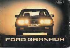 FORD GRANADA 1983 Bedienungsanleitung ´82 Betriebsanleitung Handbuch Bordbuch BA